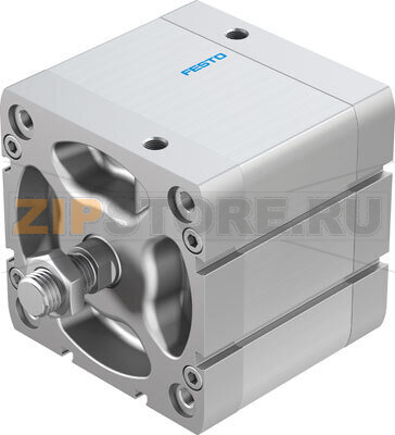 Пневмоцилиндр компактный Festo ADN-100-40-A-PPS-A 