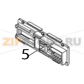 Interface cover / Beige (Fit for Ethernet interface) TSC TTP-323 Interface cover / Beige (Fit for Ethernet interface) TSC TTP-323Запчасть на деталировке под номером: 5