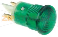 LAMPADA SPIA VERDE ø 16 mm 400V