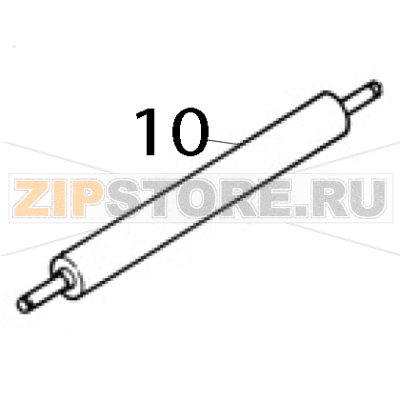 Platen TSC TTP-342 Pro Platen TSC TTP-342 ProЗапчасть на деталировке под номером: 10