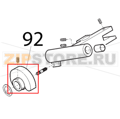Camma Sirman Topaz 250 Camma Sirman Topaz 250Запчасть на деталировке под номером: 92