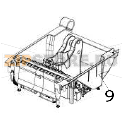 Print mechanism 300dpi Zebra ZD621 Direct Thermal Print mechanism 300dpi Zebra ZD621 Direct ThermalЗапчасть на деталировке под номером: 9