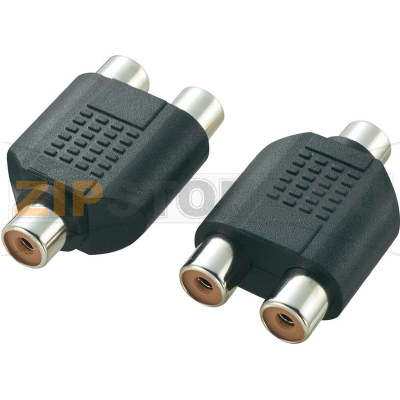 Разъем колокольчиков, Y-адаптер, PVC, RCA гнездо Speaka Professional SP-2873360 