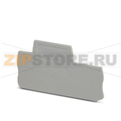 Концевая крышка Phoenix Contact D-STTB 2,5/ 2P Длина: 71,5 мм, Ширина: 2,2 мм, Высота: 47,5 мм, Цвет: cерый.Минимальный заказ: 50 шт.Упаковка: 50 шт.