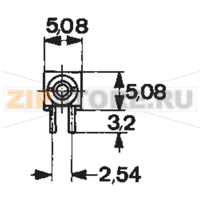 Кнопка 0.5 А, 60 В DC/AC, 1 x вкл/вкл, без фиксации, 1 шт Mentor 1846.6031 
