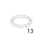 O-Ring 36.17X41.41X2.6 Fagor AD-64 C