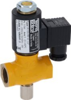 SOLENOID VALVE WITH MANUAL RESET ø 1/2