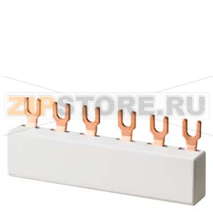 ШИНА 63A 3 ПОЛЯРНЫЙ МОДУЛЬ ШИРИНА 15 MM ДЛЯ KE-ТИПА ДЛЯ 2 ПРИБОРОВ Siemens 5ST2601 