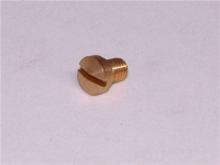 Measuring rod with screw fitting