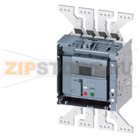 draw-out molded case circuit breaker with guide frame and PSS frame 1600; with RTC and 4AUX trip alarm switch S24; Icu "M" Icu=55kA @ 415V, 4-pole, right ETU650, LSI, In=800A display, meas., comm. function Ir=320...800A Isd=0.6...10xIn, Ii=1.5...15xIn N c