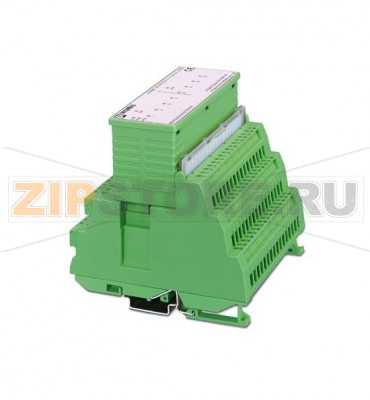 Модуль цифрового вывода INTERBUS-ST Phoenix Contact IB ST ZF 24 DO16R/S 16 выходов реле с замыкающими контактами, 3-проводная схема подключения, степень защиты IP20, состоит из: клеммная часть (пружинные клеммы) и электронный модуль.Минимальный заказ: 1 шт.Упаковка: 1 шт.