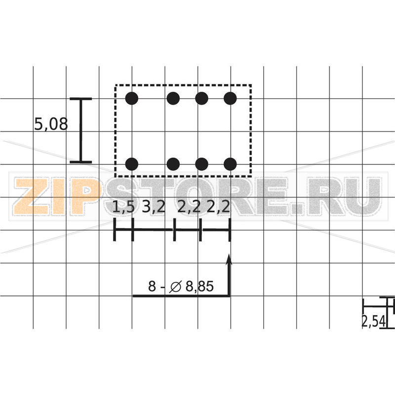 Реле электромагнитное 24 В/DC, 2 А, 1 шт Fujitsu FTR-B3 CA 24V 