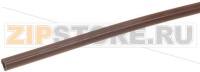 КОРИЧНЕВАЯ СИЛИКОНОВАЯ ТРУБКА Ø 5X9 60SH 50 М