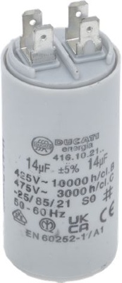 Capacitor 14Mf 220-240V 425V Kryo Od 