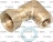 GAS FITTING 90° ø 1/2''MF