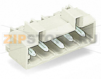 MCS MIDI Вилка THT; 1.0 x 1.0 mm solder pin; угловые; 100% защита от неправильного подсоединения; Заземляющий контакт; Шаг контактов 5 мм; 3-пол.; светло-серые Wago 721-433/001-040