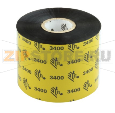 Риббон 3400 High Performance Wax Resin Black 60 мм/ 450 м Термотрансферная лента красящая (риббон) 3400 High Performance Wax Resin Black 60 мм/ 450 мКаталожный номер: 03400BK06045