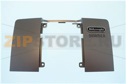 FRONT PANEL+LOGO DL SILV3 ECAM35075(DLS) 