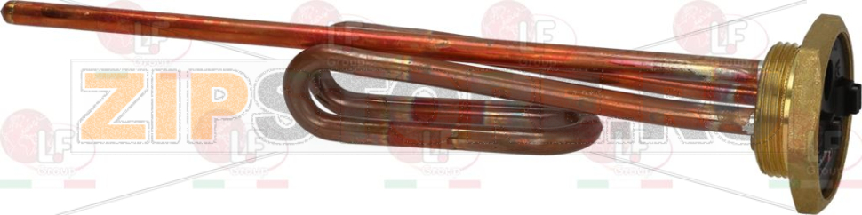 ТЭН 1200ВТ 230В 1"1/4 ИЗГИБАЮЩИЙ 