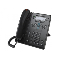 IP-телефон 48 В/DC, 2xFE (PoE), 4 линии, SIP/SCCP, 396x162 пкс, RJ-9 Cisco CP-6941-CL-K9