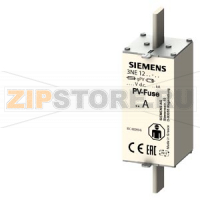 ПРЕДОХРАНИТЕЛЬ PV 250A 1500V D. C. GPV ТР 2XL ДЛЯ ФОТОВОЛЬТАИЧЕСКИХ ПРИМЕНЕНИЙ Siemens 3NE1327-5E