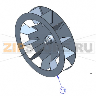 Straight rotor-blade fan 350x80 Code VI350D09 Bake Off Mistral 6TTR Straight rotor-blade fan 350x80 Code VI350D09 Bake Off Mistral 6TTRЗапчасть на деталировке под номером: 11Название запчасти на английском языке: Straight rotor-blade fan 350x80 Code VI350D09 Bake Off Mistral 6TTR