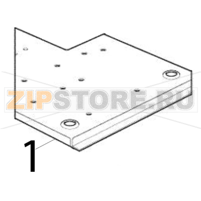 Unit base Scotsman B 31 Unit base Scotsman B 31Запчасть на деталировке под номером: 1