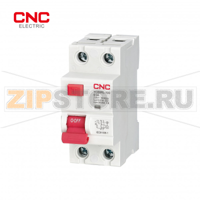 УЗО 10 А, 6 кА, 100 мА, 1P+N CNC Electric A032485 