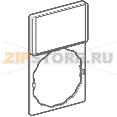 Держатель (Д x Ш) 50 мм x 30 мм 1 шт. Schneider Electric ZBZ33 