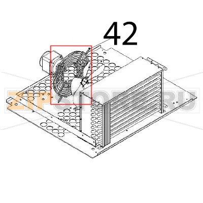 Fan guard Angelo Po DS31 Fan guard Angelo Po DS31Запчасть на деталировке под номером: 42