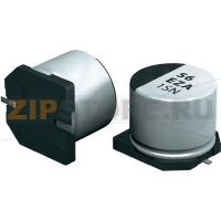 Конденсатор 47 мкФ, 35 В, (ØxВ) 6.3х5.8 мм, 1 шт Panasonic EEHZA1V470P