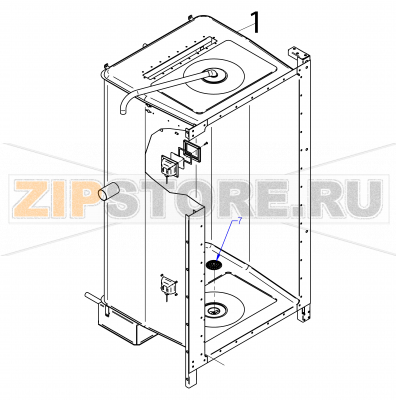 Interior body Fagor VG-201 Interior body Fagor VG-201Запчасть на деталировке под номером: 1Название запчасти Fagor на английском языке: Interior body VG-201.