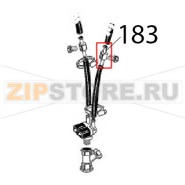 Connector Ø: 0.7 Angelo Po FC241G Connector Ø: 0.7 Angelo Po FC241GЗапчасть на деталировке под номером: 183