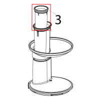 Pusher round KitchenAid 5KVJ0111ECA