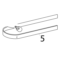 Band trim KitchenAid 5K45SSEWH