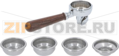 FILTER HOLDER COMPLETE 2 CUPS LELIT S.S. 