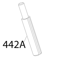 Perno col. fr. nor/cas L=76 Sirman Mirra 300 Y09