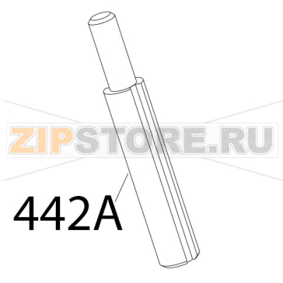 Perno col. fr. nor/cas L=76 Sirman Mirra 300 Y09 Perno col. fr. nor/cas L=76 Sirman Mirra 300 Y09Запчасть на деталировке под номером: 442A