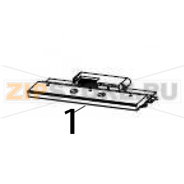 Печатающая термоголовка Zebra ZT600 (600dpi) Печатающая термоголовка для принтера Zebra ZT600 (600dpi)Запчасть на деталировке под номером: 1