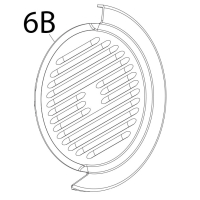 Paralama stamp. DAL09 ossidato Sirman Mirra 250 C