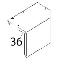 Coperchio quadro el. Angelo Po 2G1PE2E