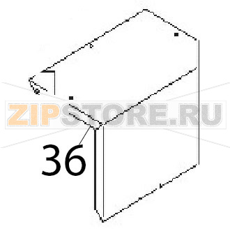 Coperchio quadro el. Angelo Po 2G1PE2E Coperchio quadro el. Angelo Po 2G1PE2EЗапчасть на деталировке под номером: 36