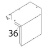 Coperchio quadro el. Angelo Po 2G1PE2E