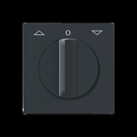 Накладка с поворотной ручкой, антрацитовая ABB 2CKA001710A1886