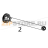 Резиновый ролик TSC TTP-2610MT (203 dpi и 300 dpi) - Резиновый ролик TSC TTP-2610MT (203 dpi и 300 dpi)