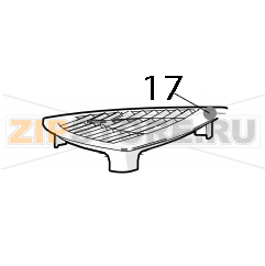 Glass holder filter Zumex Essential pro Glass holder filter Zumex Essential proЗапчасть на деталировке под номером: 17