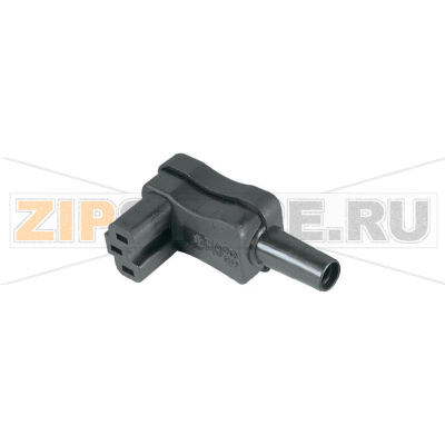 Вилка IEC, C15, 10 А, черная, 1 шт Kaiser 793/sw 