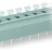 PCB terminal block; push-button; 2.5 mm; Pin spacing 7.5/7.62 mm; 10-pole; suitable for Ex-e applications; CAGE CLAMP®; commoning option; 2,50 mm; light gray Wago 255-510/000-009/999-950 - PCB terminal block; push-button; 2.5 mm; Pin spacing 7.5/7.62 mm; 10-pole; suitable for Ex-e applications; CAGE CLAMP®; commoning option; 2,50 mm; light gray Wago 255-510/000-009/999-950
