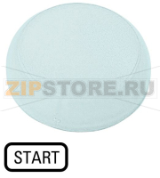 Линза для сигнальных ламп, выступающая белая, ЗАКРЫТЬ Eaton M22-XL-W-GB1