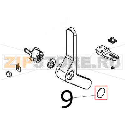 Plug Angelo Po FX61E2 Plug Angelo Po FX61E2Запчасть на деталировке под номером: 9